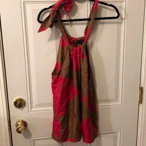 Silk printed J.Crew Collection blouse size 8